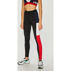 Fila - Legginsy. Czarne legginsy Fila, s, bez wzorów, z dzianiny. W wyprzedaży za 149.90 zł.