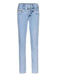 Herrlicher Dżinsy "Raya" - Slim fit - w kolorze błękitnym rozmiar: W31/L30. Niebieskie jeansy Herrlicher, l, bez wzorów. Za 140.53 zł.