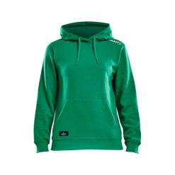 Damska bluza z kapturem Craft community. Zielone bluzy Craft, l, bez wzorów, z bawełny, z kapturem. Za 220.00 zł.