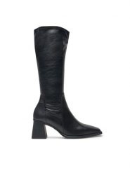 Vagabond Shoemakers Kozaki Hedda 5602-202-20 Czarny. Czarne kozaki Vagabond Shoemakers, ze skóry, bez obcasa, na słupku, bez zapięcia. Za 919.99 zł.