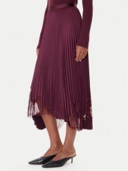 BOSS Spódnica plisowana Velacey 50546594 Fioletowy Regular Fit. Fioletowe spódnice Boss, bez wzorów, z syntetyku, plisowane. Za 1,319.00 zł.