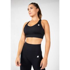 Hilton Bezszwowe Biustonosz sportowy - Czarny. Czarne bielizna sportowa GORILLA WEAR, m, bez wzorów. Za 179.00 zł.