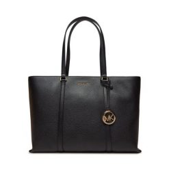 Torebka MICHAEL Michael Kors. Czarne shopper MICHAEL Michael Kors, bez wzorów, bez dodatków. Za 1,199.00 zł.