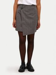 Kaffe Spódnica mini Dori 10508980 Szary Regular Fit. Szare spódnice Kaffe, bez wzorów, z syntetyku, mini. Za 149.99 zł.