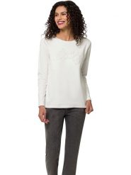 Heine Bluza w kolorze białym rozmiar: 38. Białe bluzy Heine, bez wzorów, z bawełny, bez kaptura. Za 43.99 zł.