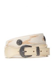 Scotch & Soda Pasek Damski 167998 Beżowy. Brązowe paski Scotch & Soda, bez wzorów, ze skóry. Za 349.99 zł.