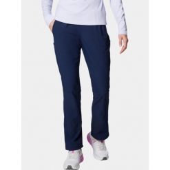 Spodnie turystyczne damskie Columbia Leslie Falls Pull-On. Niebieskie spodnie sportowe Columbia, xs, bez wzorów, trekkingowe. Za 349.00 zł.