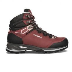 Buty trekkingowe damskie Lowa Lady Light LL. Czerwone trekkingi Lowa, z gumy, za kostkę, trekkingowe. Za 1,163.00 zł.