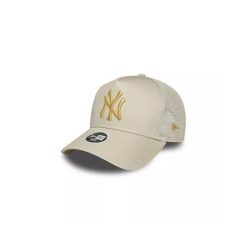 Damska czapka typu trucker New York Yankees New Era 9FORTY MLB Metallic. Czapki New Era, bez wzorów. Za 150.00 zł.