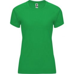 Damska Koszulka Sportowa Z Krótkim Rękawem Bahrain. Zielone koszulki sportowe ROLY, bez wzorów, bez ramiączek, trekkingowe. Za 43.99 zł.