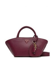 Guess Torebka Bolena Mini HWZG92 07760 Bordowy. Czerwone torebki klasyczne Guess, z aplikacjami, ze skóry, bez dodatków. Za 589.99 zł.