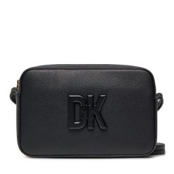Torebka DKNY. Czarne torebki klasyczne DKNY, bez wzorów, bez dodatków. Za 499.99 zł.
