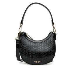 Torebka Nine West. Czarne torebki klasyczne Nine West, bez wzorów, bez dodatków. Za 169.99 zł.