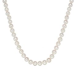 Valero Pearls Naszyjnik srebrny srebro wysokiej próby Perła hodowlana słodkowodna srebrny Naszyjniki 1 ct Damski. Szare naszyjniki Valero Pearls, z perłą, srebrne. Za 1,019.99 zł.