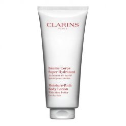 Clarins - Intensywnie Nawilżający Balsam Do Ciała Z Masłem Shea - Baume Corps Super Hydratant 200ml - Dla Kobiet. Balsamy i kremy do ciała CLARINS. Za 199.00 zł.