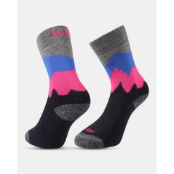 Uniseksowe skarpetki trekkingowe Kilpi NORS-U. Niebieskie skarpety Kilpi, bez wzorów. Za 138.03 zł.