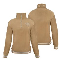 Bluza polarowa JD ATTACK Maya. Brązowe bluzy JD ATTACK, bez wzorów, z polaru, bez kaptura. Za 239.00 zł.