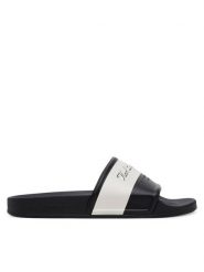KARL LAGERFELD Klapki Kondo 2.0 KL80923 Czarny. Czarne klapki KARL LAGERFELD, bez wzorów, z tworzywa sztucznego, bez obcasa. Za 259.99 zł.