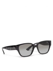 Vogue Okulary przeciwsłoneczne 0VO5459SB W44/11 Czarny. Czarne okulary przeciwsłoneczne Vogue, bez wzorów, z tworzywa sztucznego. Za 399.99 zł.