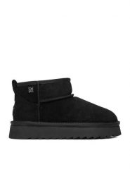 Nine West Śniegowce CEO-MENA-01 Czarny. Czarne trapery i śniegowce Nine West, ze skóry. Za 259.99 zł.