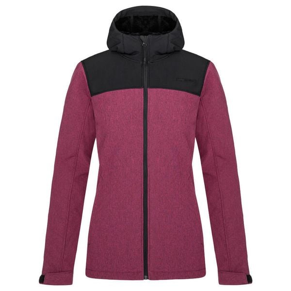 Damska kurtka softshell Loap Luka z ociepleniem. Czarne kurtki sportowe WOMEN'S BEST, s, bez wzorów, z softshellu, bez kaptura. Za 265.99 zł.