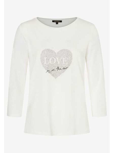 More & More Koszulka w kolorze kremowym rozmiar: 46. Brązowe bluzki More & More, bez wzorów, bez kołnierzyka, bez ramiączek. Za 82.64 zł.