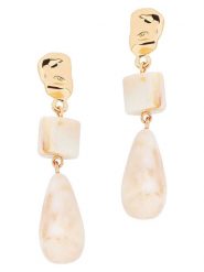 TATUUM Kolczyki "Tone" rozmiar: onesize. Brązowe kolczyki Tatuum, z mosiądzu. Za 69.58 zł.