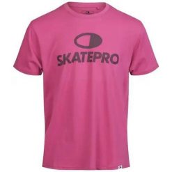 Odzież T-shirts unisex SkatePro Koszulka - 10-12 - Cactus Flower. Czerwona bluzki SKATEPRO, bez wzorów, z materiału, sportowe, bez kołnierzyka, bez ramiączek. Za 119.99 zł.