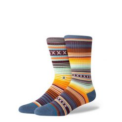 Skarpety Stance Curren ST Crew. Brązowe skarpety Stance, bez wzorów. Za 65.99 zł.