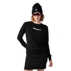 Sweter damski Rossignol Signature Rossignol Knit. Czarne swetry Rossignol, bez wzorów, bez ramiączek. Za 789.99 zł.