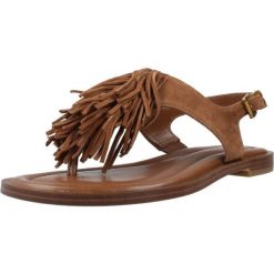 Sandały MICHAEL KORS INDRA THONG Brązowy. Brązowe sandały MICHAEL KORS ACCESS, bez wzorów, ze skóry, sportowe, bez obcasa, bez zapięcia. Za 710.99 zł.