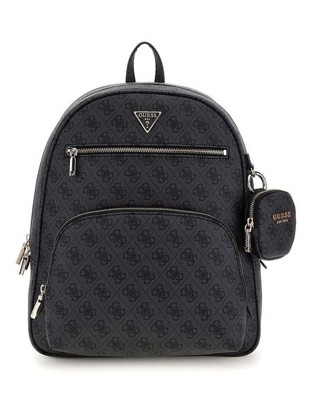 Guess Plecak w kolorze antracytowym - 30 x 36 x 11 cm rozmiar: onesize. Czarne plecaki Guess, z aplikacjami, z materiału. Za 448.99 zł.