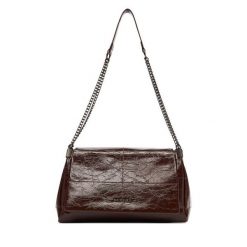 Torebka Badura. Brązowe torebki klasyczne Badura, bez wzorów, bez dodatków. Za 229.99 zł.