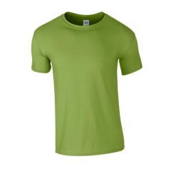 Koszulka Softstyle Dla Dorosłych Unisex. Zielone bluzki GILDAN, xl, bez wzorów, sportowe, bez kołnierzyka, bez ramiączek. Za 34.99 zł.