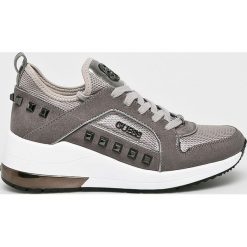 Guess Jeans - Buty FL5JULFAB12. Szare obuwie sportowe Guess Jeans, z gumy, bez zapięcia. Za 629.90 zł.