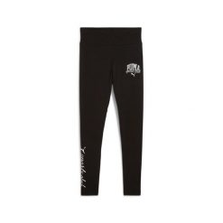 Damskie legginsy Puma Class High Waist. Czarne legginsy Puma, bez wzorów, z podwyższonym stanem. Za 190.00 zł.