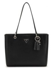Guess Torebka w kolorze czarnym - 37 x 37 x 9 cm rozmiar: onesize. Czarne torby na ramię Guess, z aplikacjami, z materiału, na ramię, bez dodatków. Za 518.95 zł.