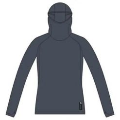 Damska bluza z kapturem Endura Alltrack Roam Scuba w kolorze szarym. Szare bluzy ENDURA, l, bez wzorów, z kapturem. Za 493.00 zł.