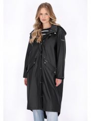 Schmuddelwedda Płaszcz przeciwdeszczowy w kolorze czarnym rozmiar: XL. Czarne płaszcze Schmuddelwedda, xl, bez wzorów, bez kaptura. Za 217.99 zł.