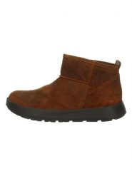 Think! Skórzane botki "Comoda" w kolorze brązowym rozmiar: 39,5. Brązowe botki Think!, bez wzorów, bez obcasa, bez zapięcia. Za 504.95 zł.