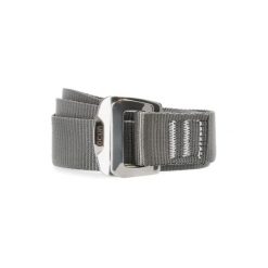 Pasek do spodni Ocun Belt SB 28 mm - grey. Szare spodnie sportowe Ocun, bez wzorów, trekkingowe. Za 57.99 zł.