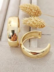 Nakkash Pozłacane kolczyki-kreole rozmiar: onesize. Żółte kolczyki Nakkash, pozłacane. Za 69.75 zł.