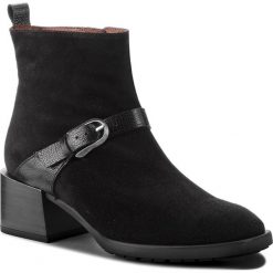 Botki HISPANITAS - Pepper HI87710 Black. Czarne botki Hispanitas, z aplikacjami, ze skóry, bez obcasa, bez zapięcia. W wyprzedaży za 379.00 zł.