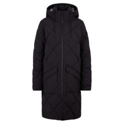 Damska kurtka z kapturem Ziener Talasi. Czarne kurtki narciarskie Ziener, bez wzorów, z puchu, z kapturem, narciarskie. Za 970.99 zł.