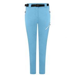 Damskie Spodnie Trekkingowe Softshell Melodic Pro. Niebieskie spodnie sportowe Dare 2b, na lato, bez wzorów, z softshellu, trekkingowe. Za 109.99 zł.