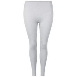 Legginsy treningowe damskie Gymshark Vital Seamless. Szare legginsy Gymshark, m, bez wzorów, z elastanu, długie. Za 139.99 zł.