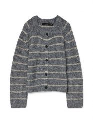 Vero Moda Kardigan w kolorze szarym rozmiar: XS. Szare kardigany Vero Moda, xs, bez wzorów, z wełny. Za 118.56 zł.