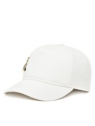 Patrizia Pepe Czapka z daszkiem 8F0045/AB01 W338 Biały. Białe czapki Patrizia Pepe, bez wzorów, z bawełny. Za 349.99 zł.
