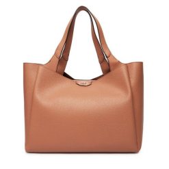 Torebka DKNY. Brązowe torebki klasyczne DKNY, bez wzorów, bez dodatków. Za 749.99 zł.