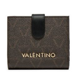 Portfel Valentino. Czarne portfele Valentino, bez wzorów. Za 149.99 zł.